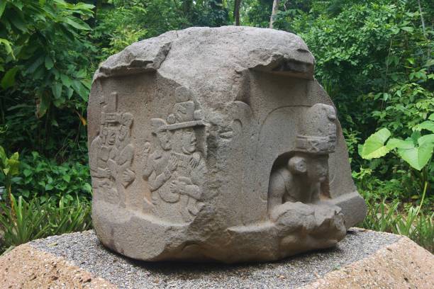 istock Olmec Altar, La Venta Museum Park, Villahermosa, Tabasco, Mexico 2194742189