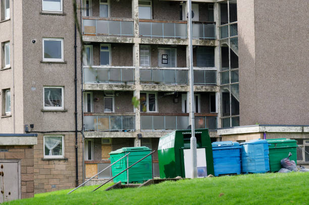 istock High rise council flats in Glasgow city 2194742363
