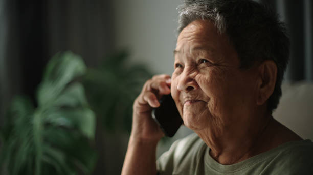 istock Senior woman talking on smartphone. 2194745270