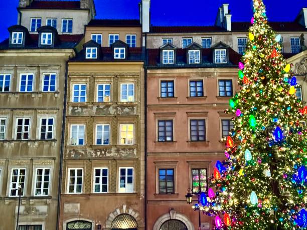 istock Christmas in Warsaw Old Town 2194751940