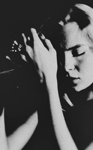 istock The face in the penumbra. 2194756490