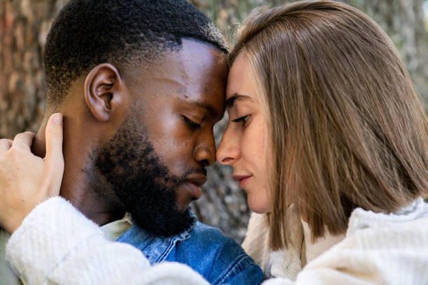 istock Multiethnic couple sharing an intimate moment of affection 2194757542