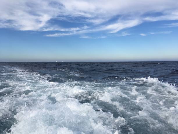 istock A close-up perspective of a boat’s wake with powerful 2194757909