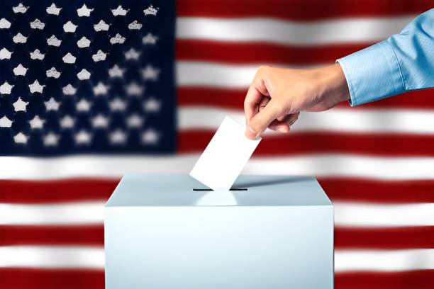 istock Promotional collage for the usa election 2194762755