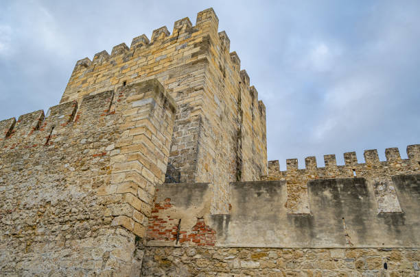 Lisbon, Portugal - 10 May 2015: The castle in Lisbon, Portugal