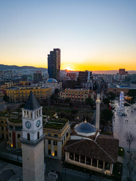 istock Tirana from air with a drone - Albania 2194775008