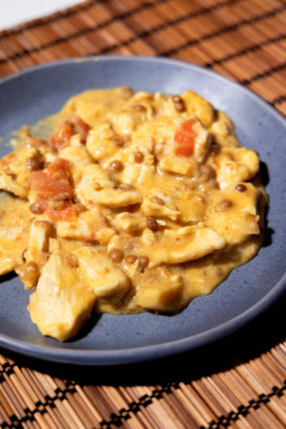 istock Thai Chicken Curry with Lentils and Vegetables 2194775920