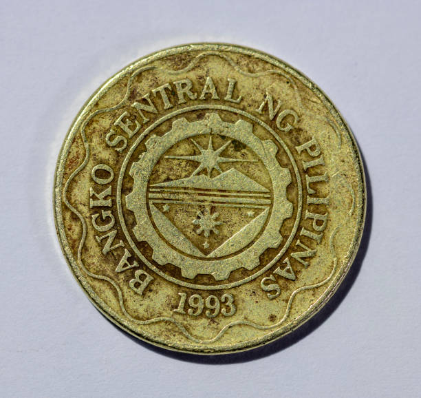 Hand held Coin baht
