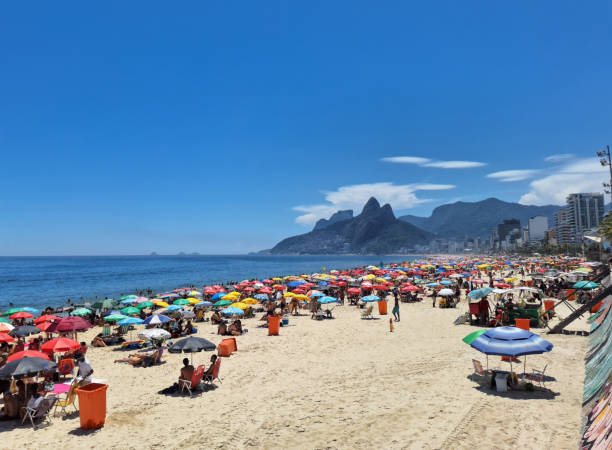 istock Crowded beaches on a sunny day 2194787778