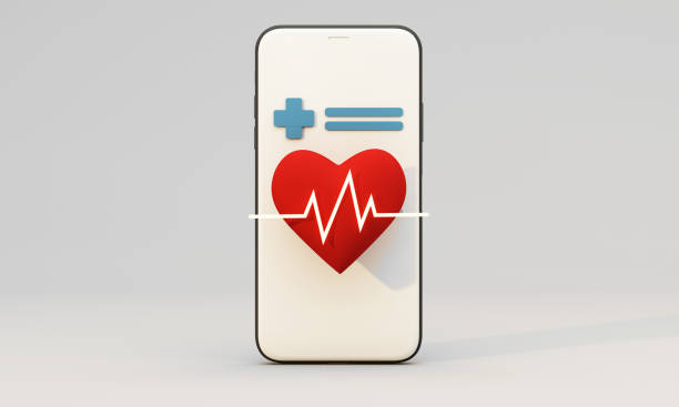 istock A smartphone interface displaying a heart with a heartbeat line, symbolizing digital health tracking and modern healthcare solutions. 3d rendering. 2194799304
