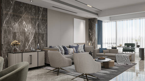 Modern Luxury Living Room Interior