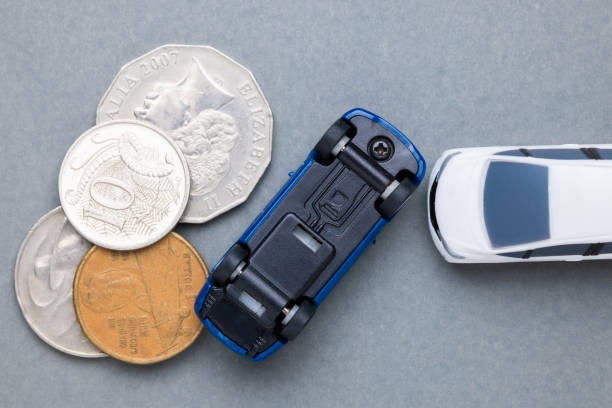 istock Car accident, compensation, and car insurance concept 2194813057
