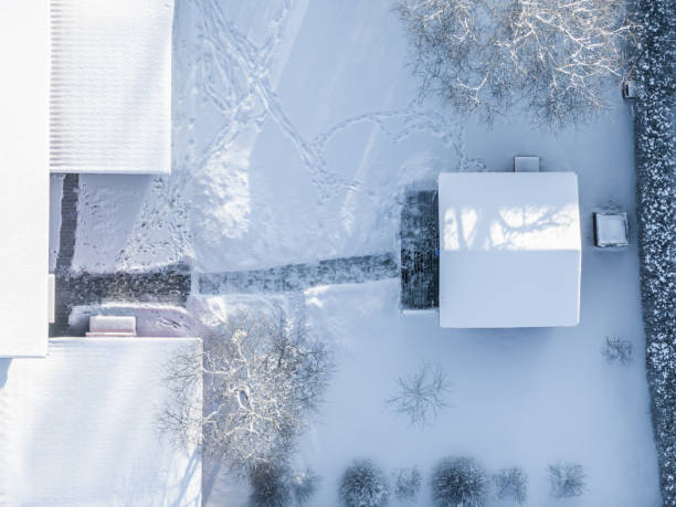 Winter landscape in