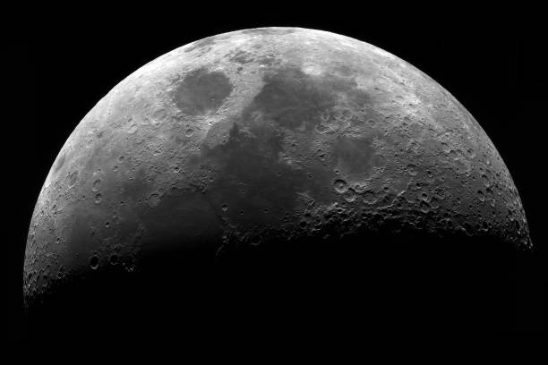 istock Panorama of the lunar surface 2194819610