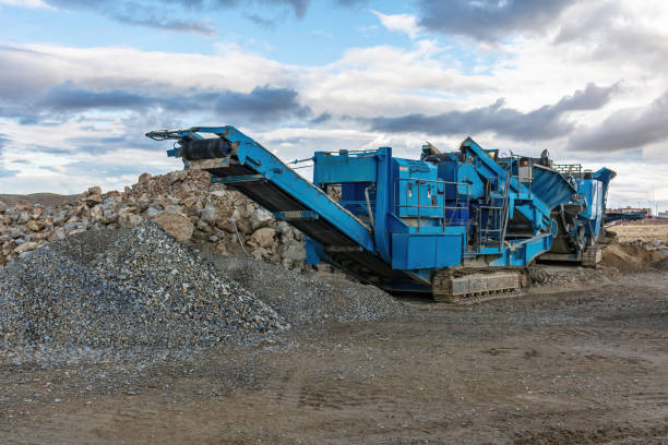 Heavy machinery for the construction