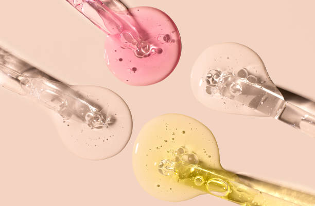 istock samples serum tests glass pipettes with drops of serum on a light beige background 2194827015