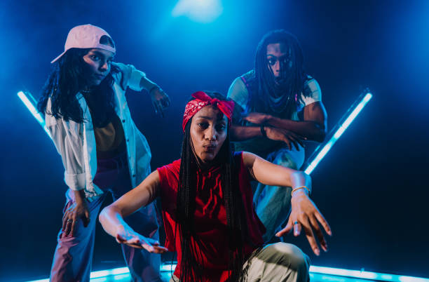 istock Group of hip hop dancer dancing together. 2194830922