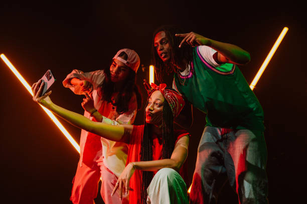 istock Group of hip hop dancer dancing together. 2194831517
