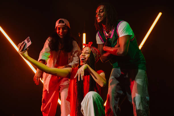 istock Group of hip hop dancer dancing together. 2194831583