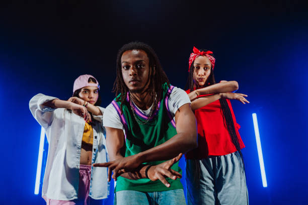 istock Group of hip hop dancer dancing together. 2194831746