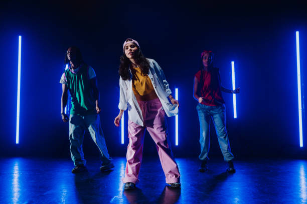 istock Group of hip hop dancer dancing together. 2194831914