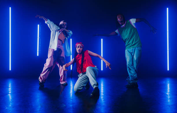 istock Group of hip hop dancer dancing together. 2194832418