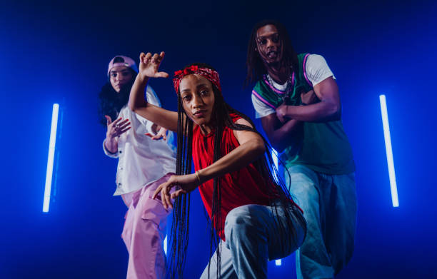 istock Group of hip hop dancer dancing together. 2194832725