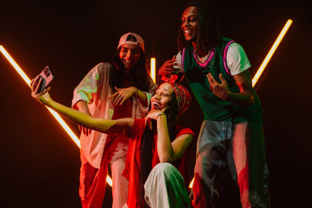 istock Group of hip hop dancer dancing together. 2194832789