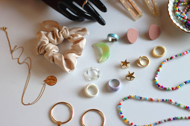 istock Hand Figurine, Various Jewelry And Accessories 2194840159