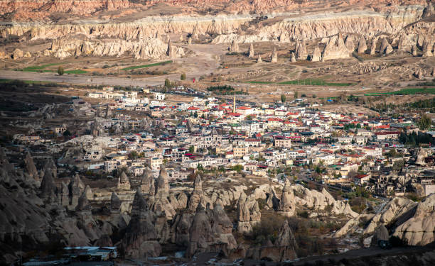 Cappadocia is a historical region in Central Anatolia region, Turkiye.Cappadocia region was formed 60 million years ago by erosion of soft layers of lava and ash from Mount Erciyes (Argeus), Mount Hasan and Mount Güllü composing with wind and rain over millions of years