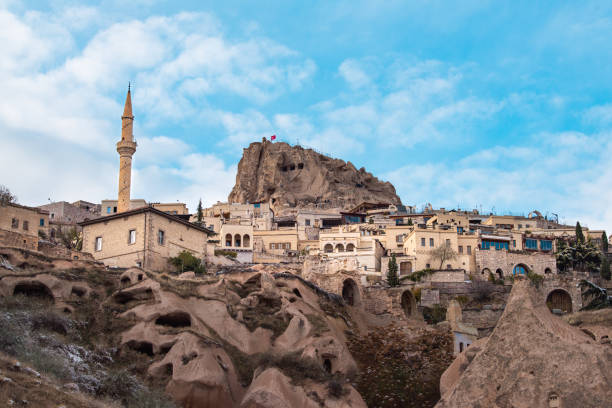 Cappadocia is a historical region in Central Anatolia region, Turkiye.Cappadocia region was formed 60 million years ago by erosion of soft layers of lava and ash from Mount Erciyes (Argeus), Mount Hasan and Mount Güllü composing with wind and rain over millions of years.