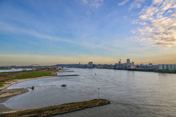 istock Nijmegen skyline at the river Waal during sunset 2194845046