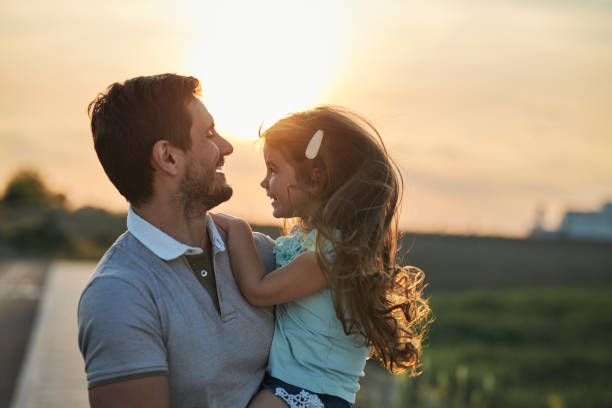 istock Father and daughter enjoying nature 2194846571