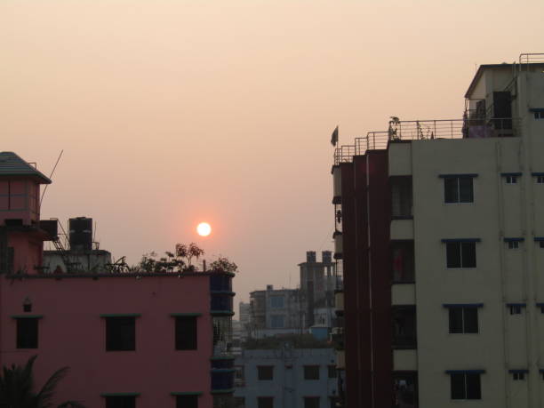 istock Beautiful sunset in the evening. 2194852227