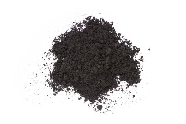 Chacoal powder stock photo