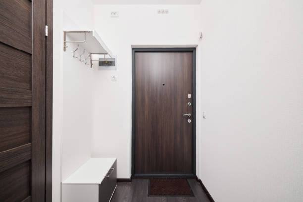 Explore the Modern Entryway Design featuring Contemporary Decor for a stylish home ambiance
