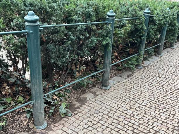 istock Metal fence 2194870682