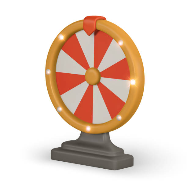 istock Realistic 3d casino game concept. Wheel of fortune. Gambling concept. Vector illustration 2194873579