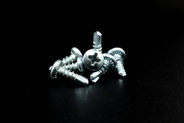 istock Short self-tapping screws for metal. 2194883487