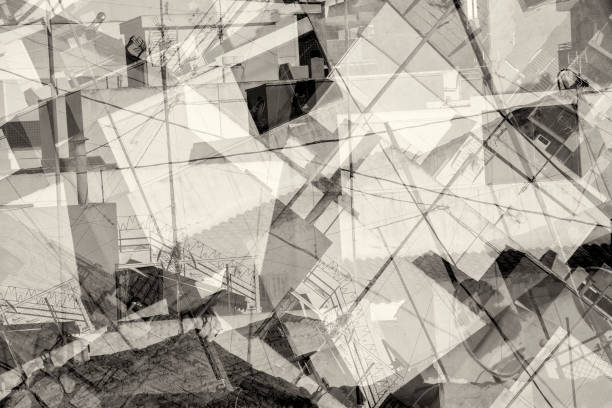 istock house facades in double exposure in benidorm in spain 2194888686