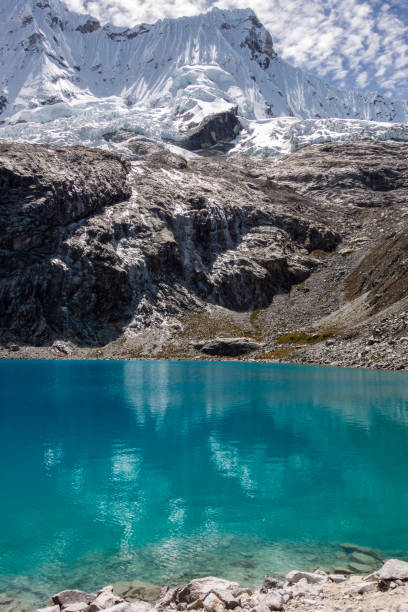istock Turquoise lake Laguna 69 in Peru 2194899004