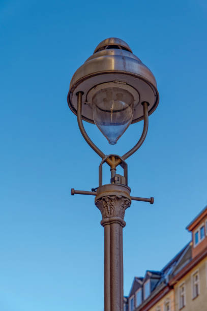 istock Old lantern in the historic district of Rixdorf in Berlin. 2194904561