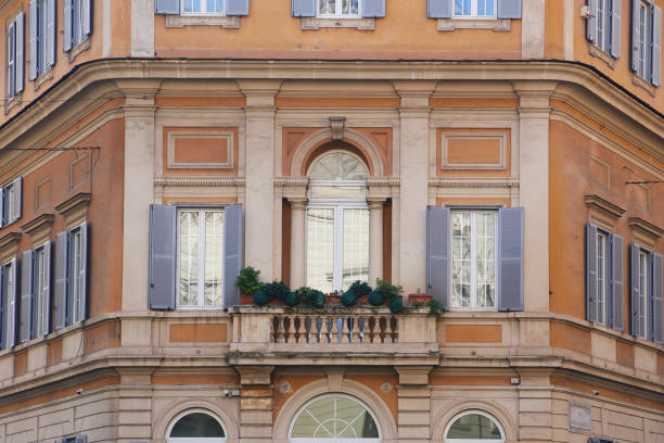 Classic roman Building facade