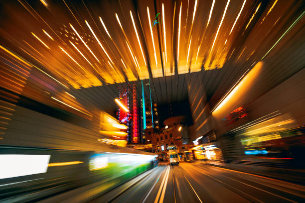 istock Dynamic Long-Exposure of Hong Kong Streets at Night 2194918217