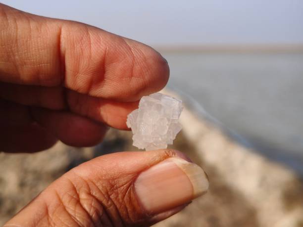 istock Crystal of pure salt 2194929804