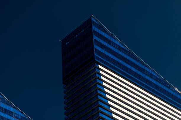 Low angle view of a modern building