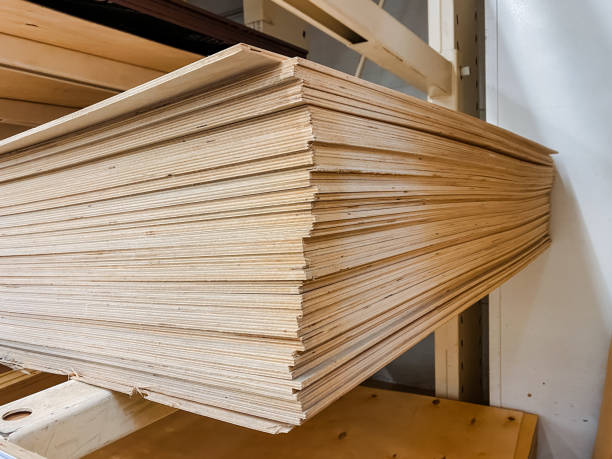 istock A stack of premiumgrade plywood sheets is perfectly prepared and available for various construction and craft projects, ensuring quality results 2194932973