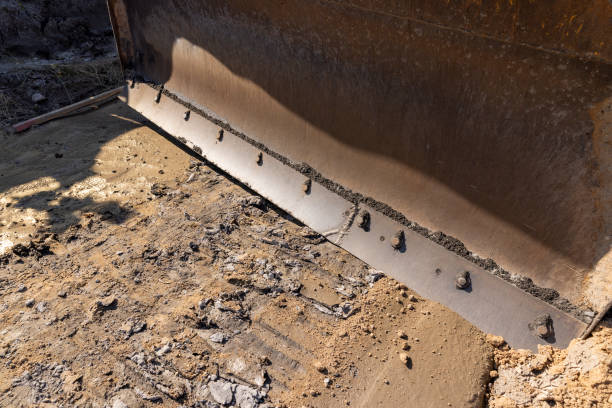 istock a deep hole in the ground on the site of which a highway was started 2194937968