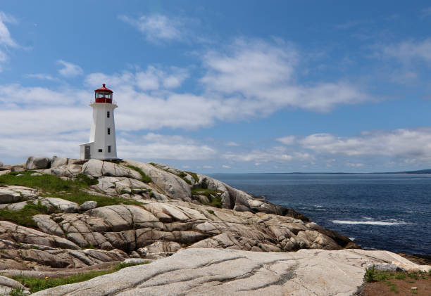 istock Peggy’s Cove Lighthouse, Nova Scotia at daylight 2194967360