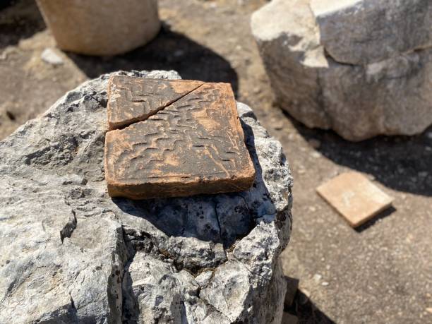 istock Anchient tiles of Olimpos. 2194975416